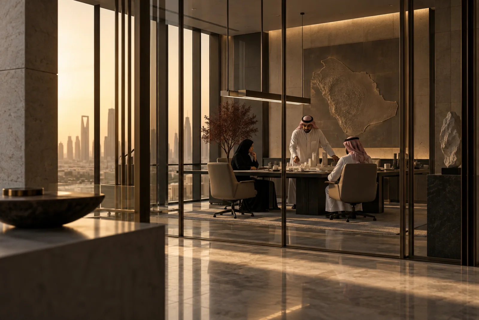 Saudi executive consulting and strategy environment