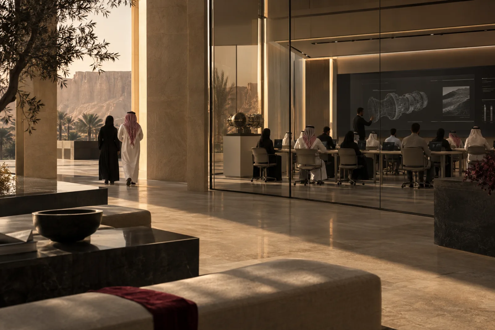 Saudi technical recruitment and professional training environment